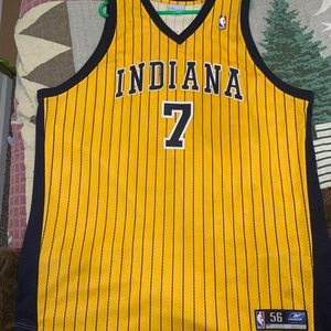 NBA Authentic throwback Jermaine O’Neal jersey Indiana Pacers